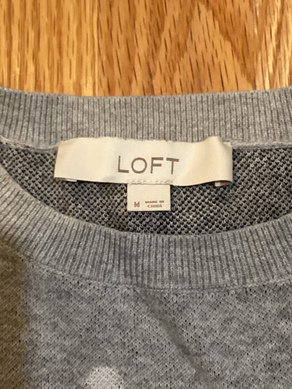 Women’s Grey Rabbit Sweater - Picture 3 of 5